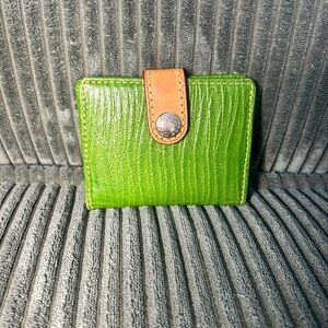 Dooney & Bourke Green Leather Wallet